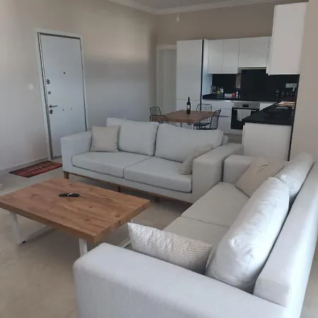 Apartment Penthouse Poseidon With Sea And Montain View, Bbq, Big Roof Terrace On North-cyprus Kalogrea