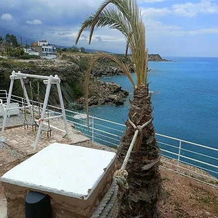 Penthouse Poseidon With Sea And Montain View, Bbq, Big Roof Terrace On North-cyprus Kalogrea