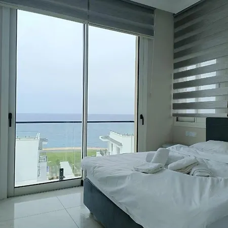 Apartment Penthouse Poseidon With Sea And Montain View, Bbq, Big Roof Terrace On North-cyprus *