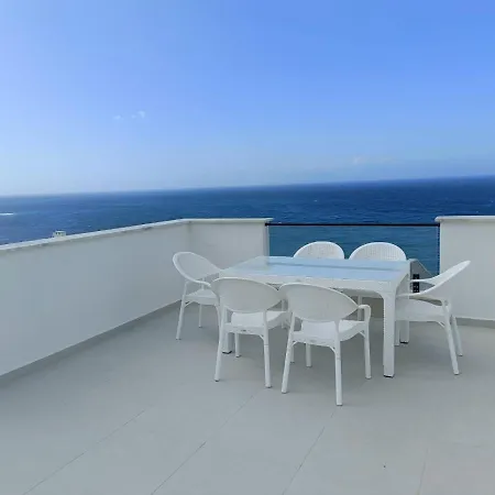 Penthouse Poseidon With Sea And Montain View, Bbq, Big Roof Terrace On North-cyprus